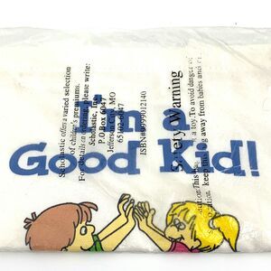 Living Skills Press Scholastic Inc Vintage tote bag I'm a Good Kid New in Pkg